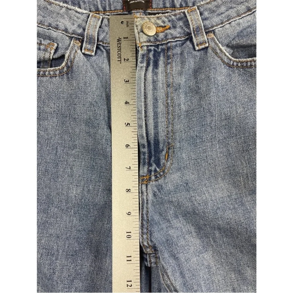 BDG Jeans Womens 26 Blue Mom High Rise Slim Tapered Leg Urban Outfitters - Picture 4 of 10